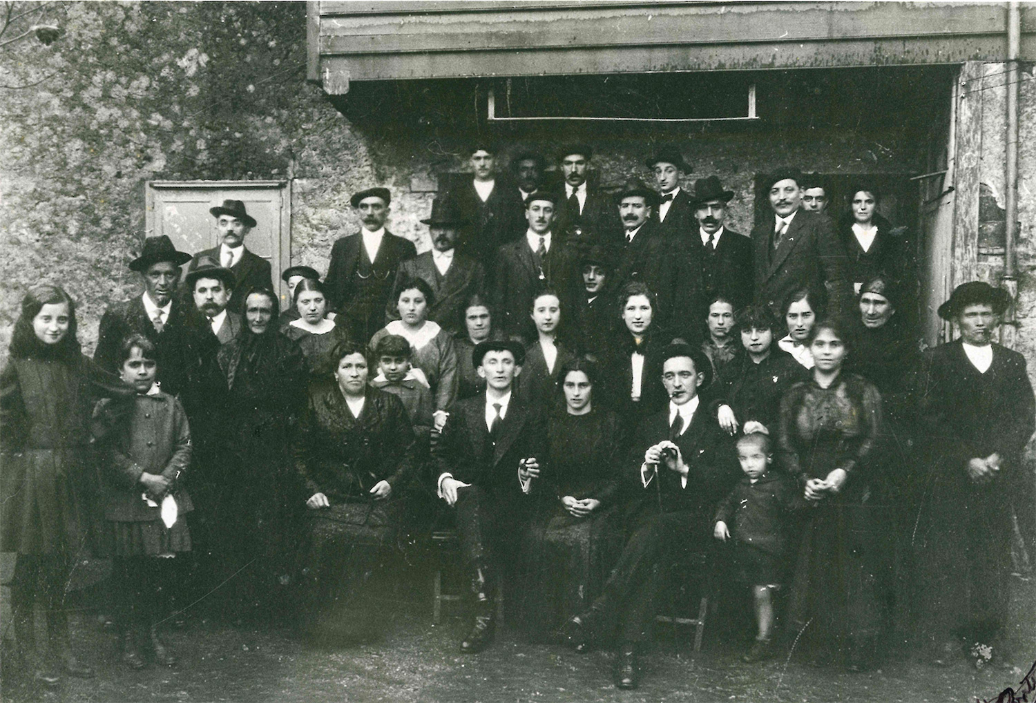 Boda de 1916 en La Pondala