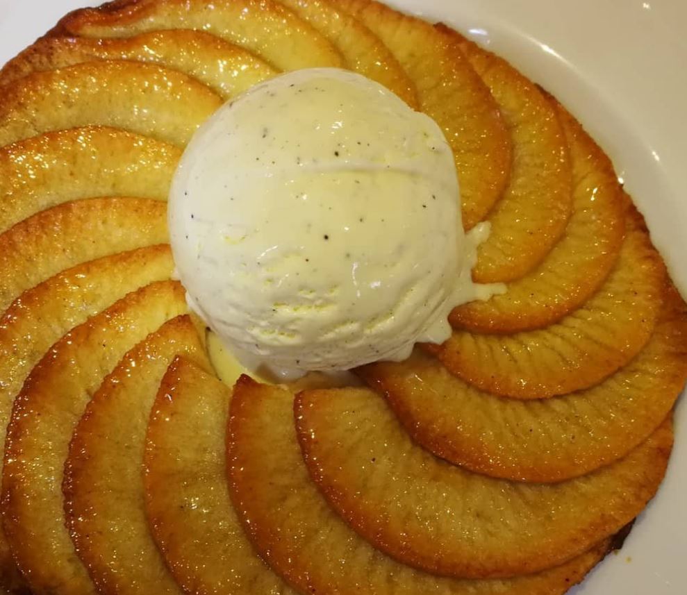 tarta de manzana la pondala
