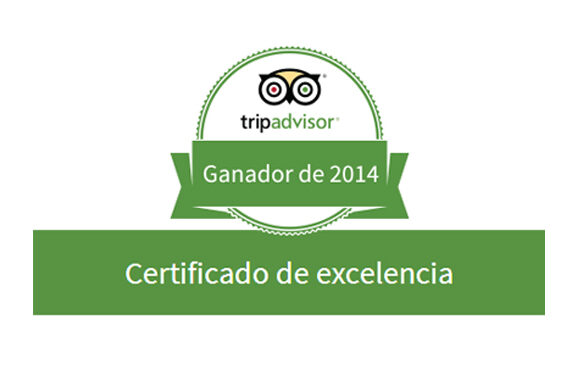 certificado de excelencia tripadvisor