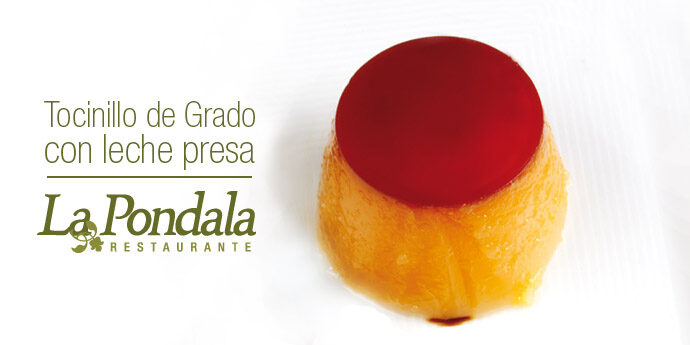 tocinillo de Grado con leche presa