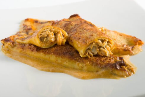 Crepes de Centollo La Pondala