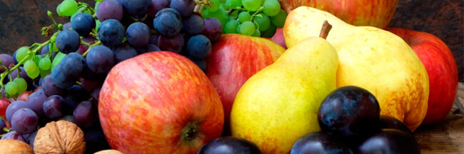 fruta de temporada de otono en nuestro restaurante clasico y tradicional de gijon