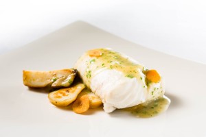 merluza con setas gijon