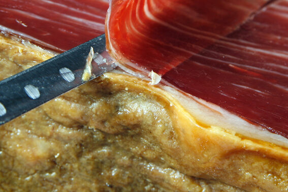 corte de jamon profesional