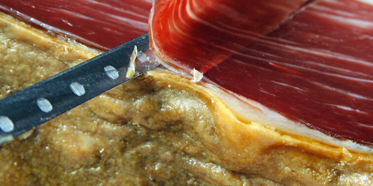 corte de jamon profesional
