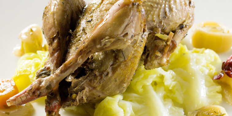 perdiz con verduras perdiz con verduras